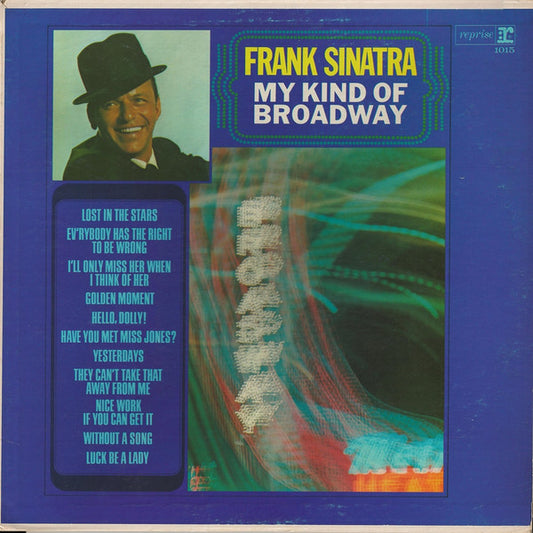 Frank Sinatra : My Kind Of Broadway (LP, Mono, Promo)