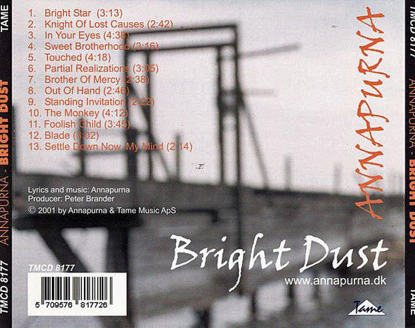 Annapurna : Bright Dust (CD, Album)