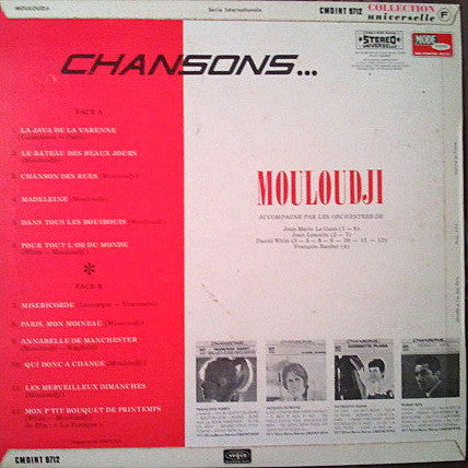 Mouloudji : Chansons... (LP, Comp)