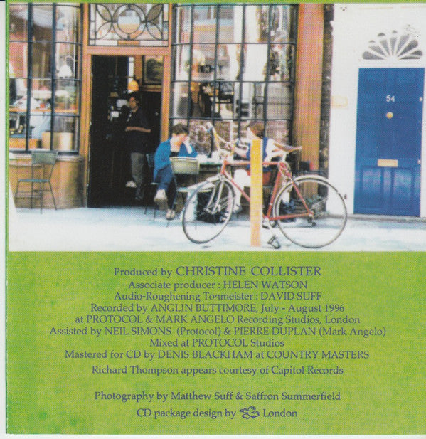 Christine Collister : Blue Aconite (CD, Album)