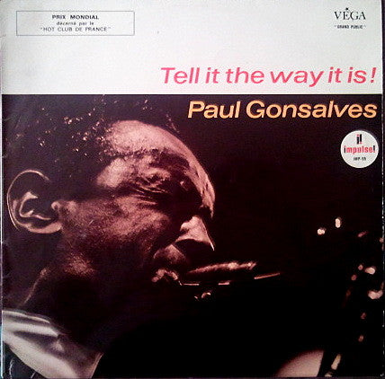 Paul Gonsalves : Tell It The Ways It Is ! (LP, Album)