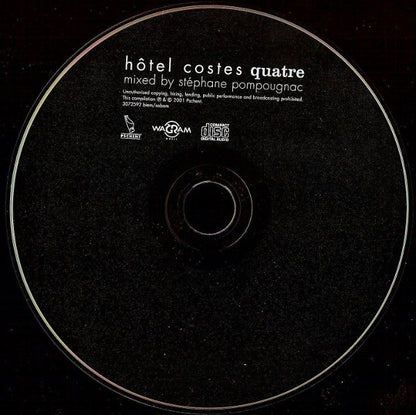 Stéphane Pompougnac : Hôtel Costes Quatre (CD, Comp, Mixed)