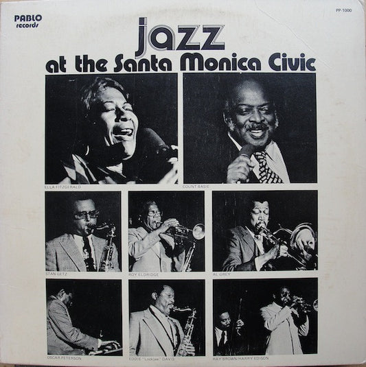 Various : Jazz At The Santa Monica Civic  (LP, Album, Vol)