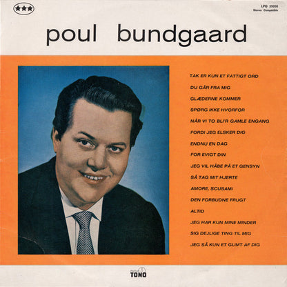 Poul Bundgaard : Poul Bundgaard (LP, Album, Mono)