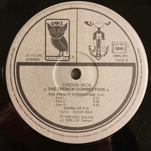 Gordon Beck : The French Connection (LP)