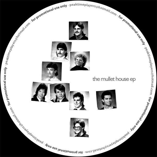 Peak Time Players : The Mullet House EP (Peak Time Players Vol. 4) (12")