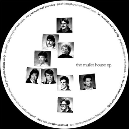 Peak Time Players : The Mullet House EP (Peak Time Players Vol. 4) (12")