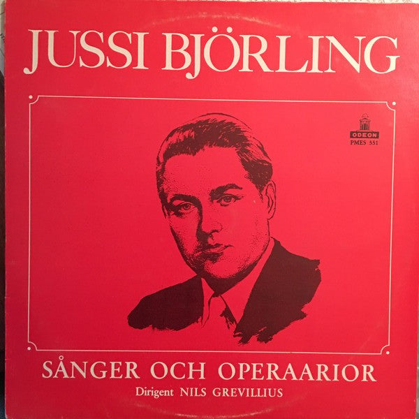 Jussi Björling, Nils Grevillius Orkester : Sånger Och Operaarior (LP, Comp, Mono)