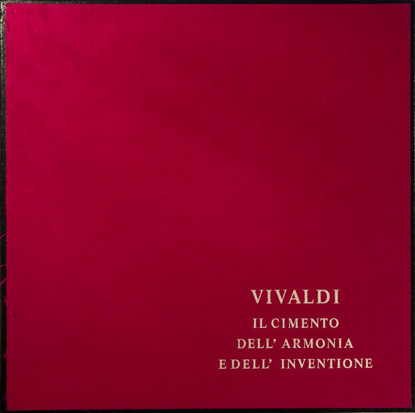 Antonio Vivaldi : Il Cimento Dell' Armondia E Dell Inventione, Opus VIII (3xLP)