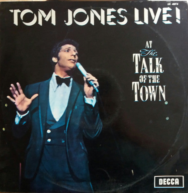 Tom Jones : Tom Jones Live! At The Talk Of The Town (LP, Album)