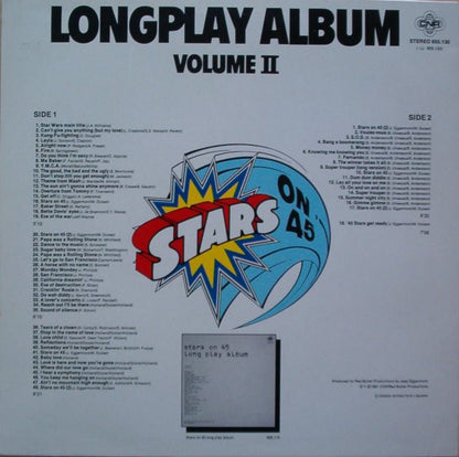 Stars On 45 : Stars On 45 Longplay Album (Volume II) (LP, Album)