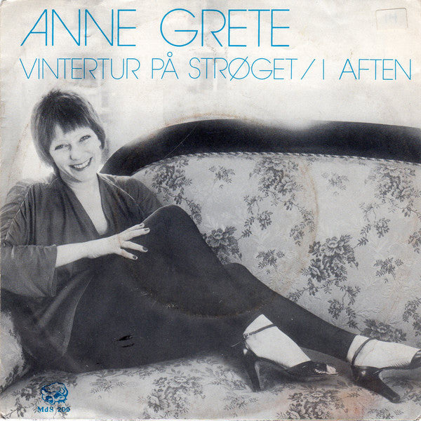 Anne Grete : Vintertur På Strøget / I Aften (7", Single)