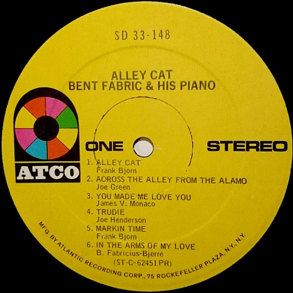 Bent Fabric : Alley Cat (LP, Album, RE, PR )