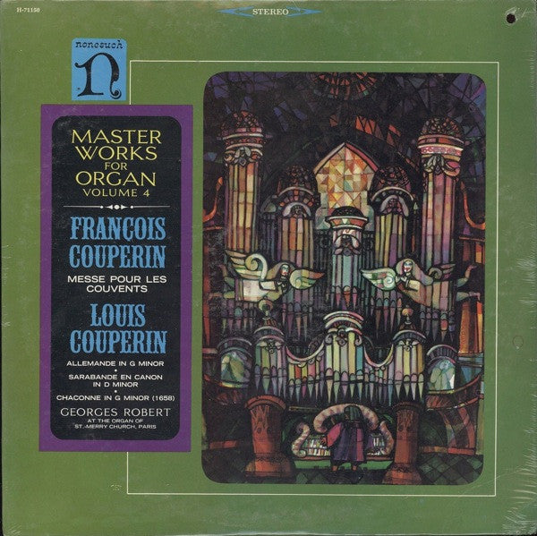 Georges Robert : Master Works For Organ Volume 4 (LP)