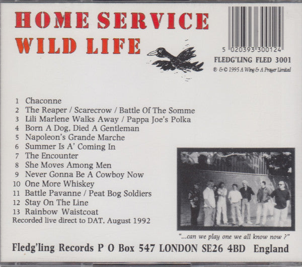 Home Service : Wild Life (CD, Album)