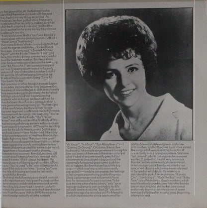 Brenda Lee : The Legends Of Rock (2xLP, Comp, RE, Gat)