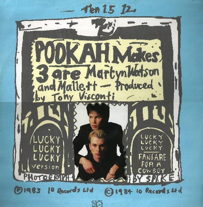 Pookah Makes Three : Lucky Lucky Lucky (12", Single)