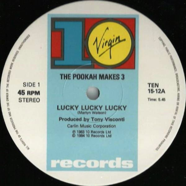 Pookah Makes Three : Lucky Lucky Lucky (12", Single)