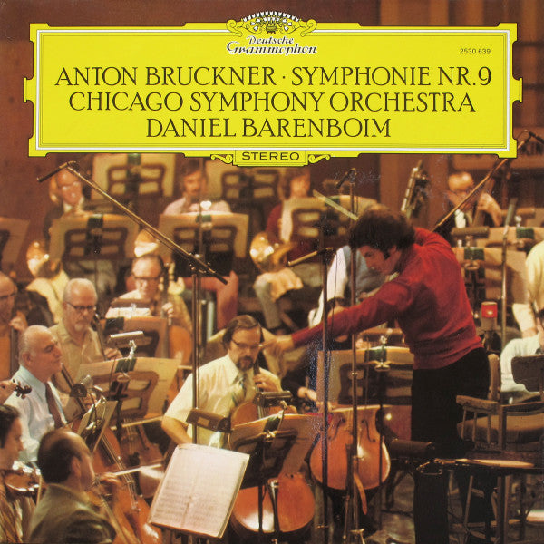 Anton Bruckner, The Chicago Symphony Orchestra, Daniel Barenboim : Symphony Nr. 9 (LP)