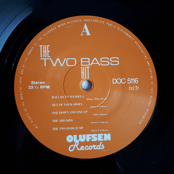 The Two Bass Hit : The Two Bass Hit (LP)