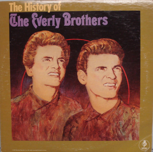 Everly Brothers : The History Of The Everly Brothers (2xLP, Comp, Gat)