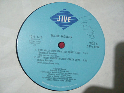 Millie Jackson : Hot! Wild! Unrestricted! Crazy Love (12")