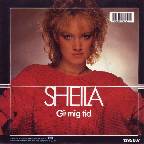 Sheila (6) : Gi' Mig Tid (7", Single)