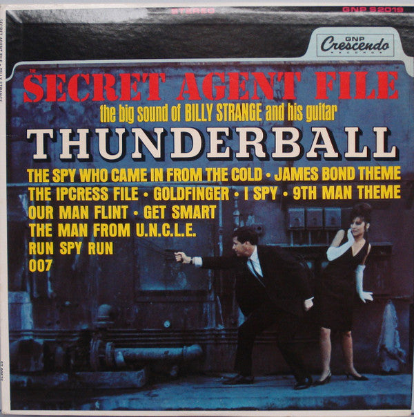 Billy Strange : The Secret Agent File (LP, Album, Club)