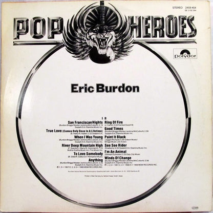 Eric Burdon : Pop Heroes (LP, Comp)