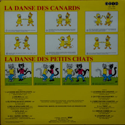 J.J. Lionel : La Danse Des Canards - La Danse Des Petits Chats Et Autres (LP, Album)