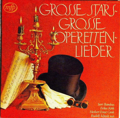 Various : Grosse Stars - Grosse Operetten Lieder (LP, Album)