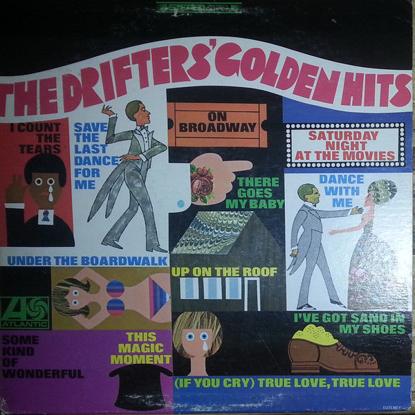 The Drifters : The Drifters' Golden Hits (LP, Comp, RE, SP-)