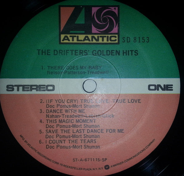 The Drifters : The Drifters' Golden Hits (LP, Comp, RE, SP-)