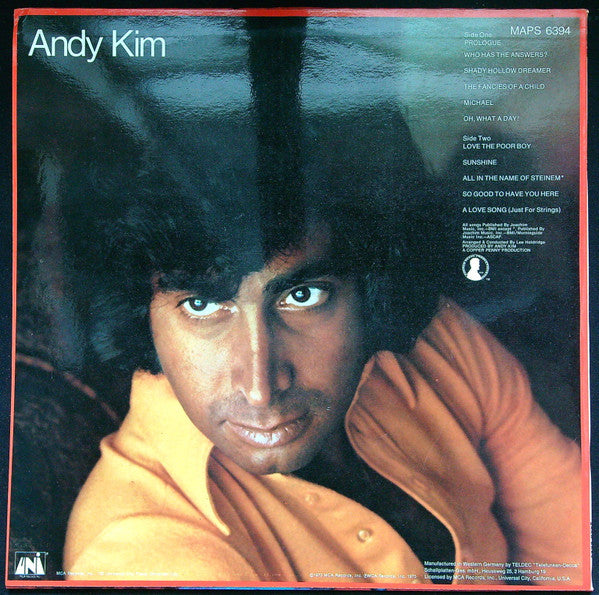 Andy Kim : Andy Kim (LP)