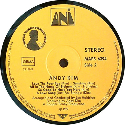 Andy Kim : Andy Kim (LP)