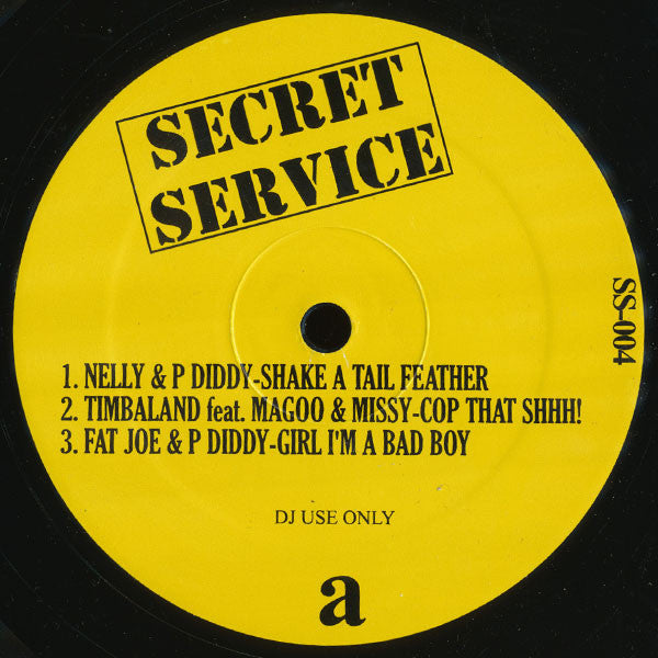 Various : Secret Service 004 (12", Unofficial)