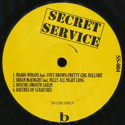 Various : Secret Service 004 (12", Unofficial)