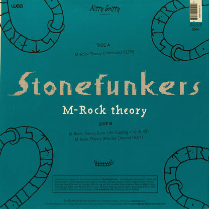 The Stonefunkers : M-Rock Theory "The M-Rock Experience" [Versions] (12", Single)