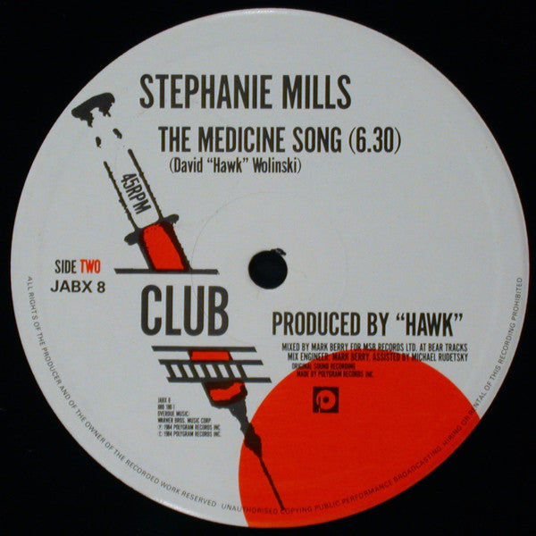 Stephanie Mills : The Medicine Song (Extended Club Remix) (12")