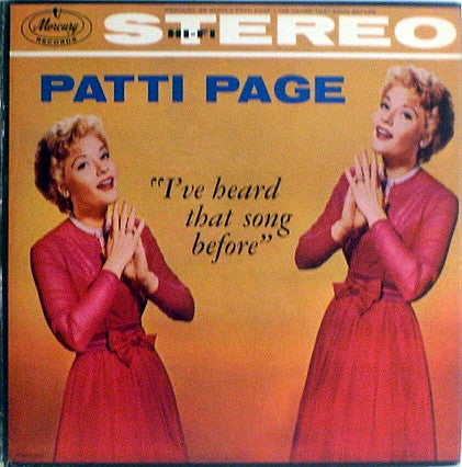 Patti Page : I've Heard That Song Before (LP, Album)