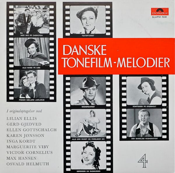 Various : Danske Tonefilm-melodier 4 (LP, Comp)