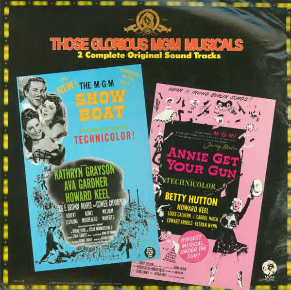 Various : Those Glorious MGM Musicals - Show Boat, Annie Get Your Gun (2xLP, Comp, Ltd, Gat)