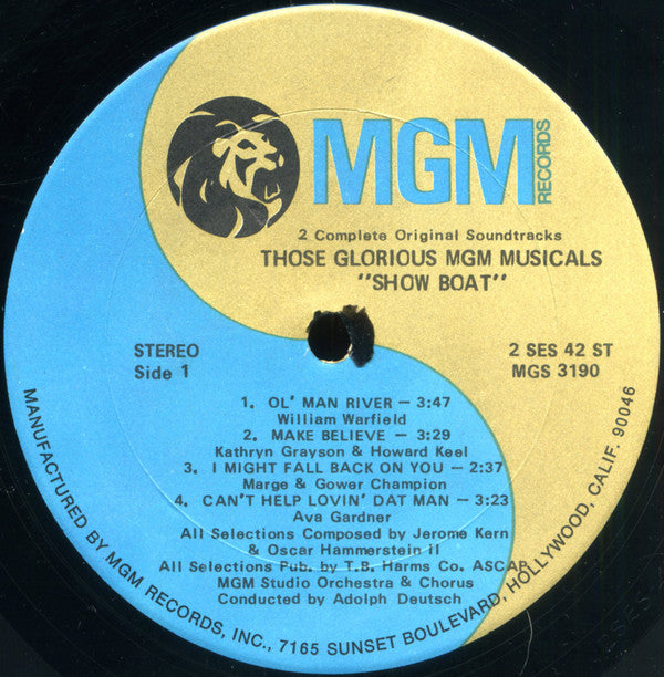 Various : Those Glorious MGM Musicals - Show Boat, Annie Get Your Gun (2xLP, Comp, Ltd, Gat)