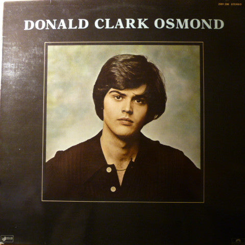 Donny Osmond : Donald Clark Osmond (LP, Album)