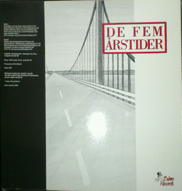 Various : De Fem Årstider (LP)