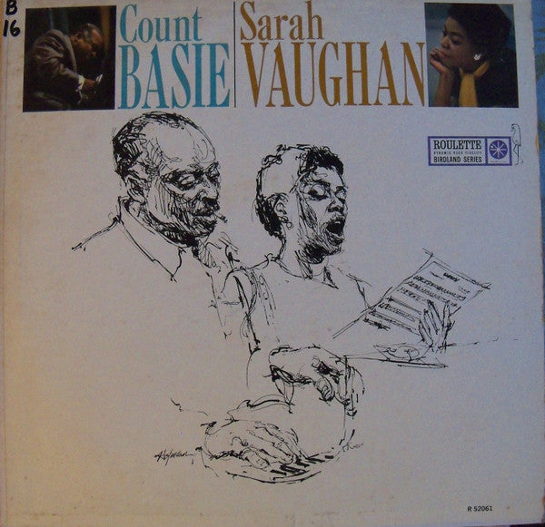 Count Basie / Sarah Vaughan : Count Basie / Sarah Vaughan (LP, Album, Mono)