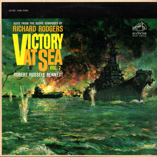 Richard Rodgers, Robert Russell Bennett : Victory At Sea Vol. 2 (LP, Album, RE)