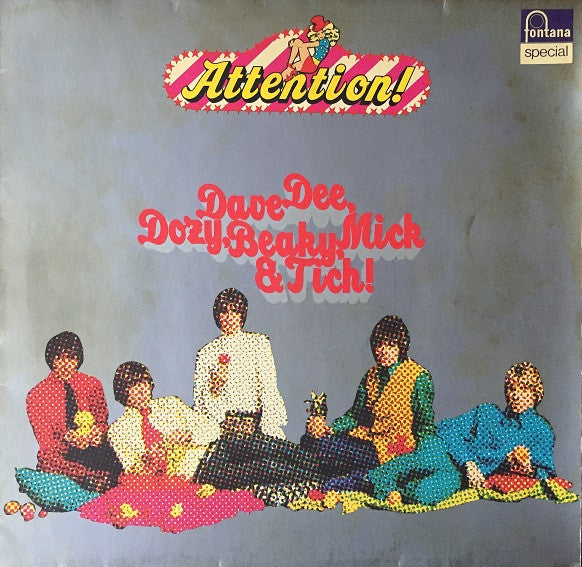 Dave Dee, Dozy, Beaky, Mick & Tich : Attention! Dave Dee, Dozy, Beaky, Mick & Tich (LP, Comp)