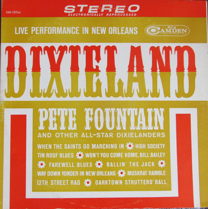 Pete Fountain : Dixieland (Live Performance In New Orleans) (LP, Album, RE)