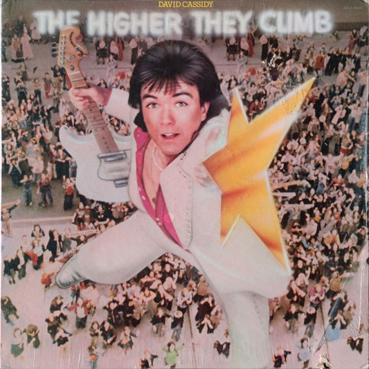 David Cassidy : The Higher They Climb -  The Harder They Fall (LP, Album, Hol)